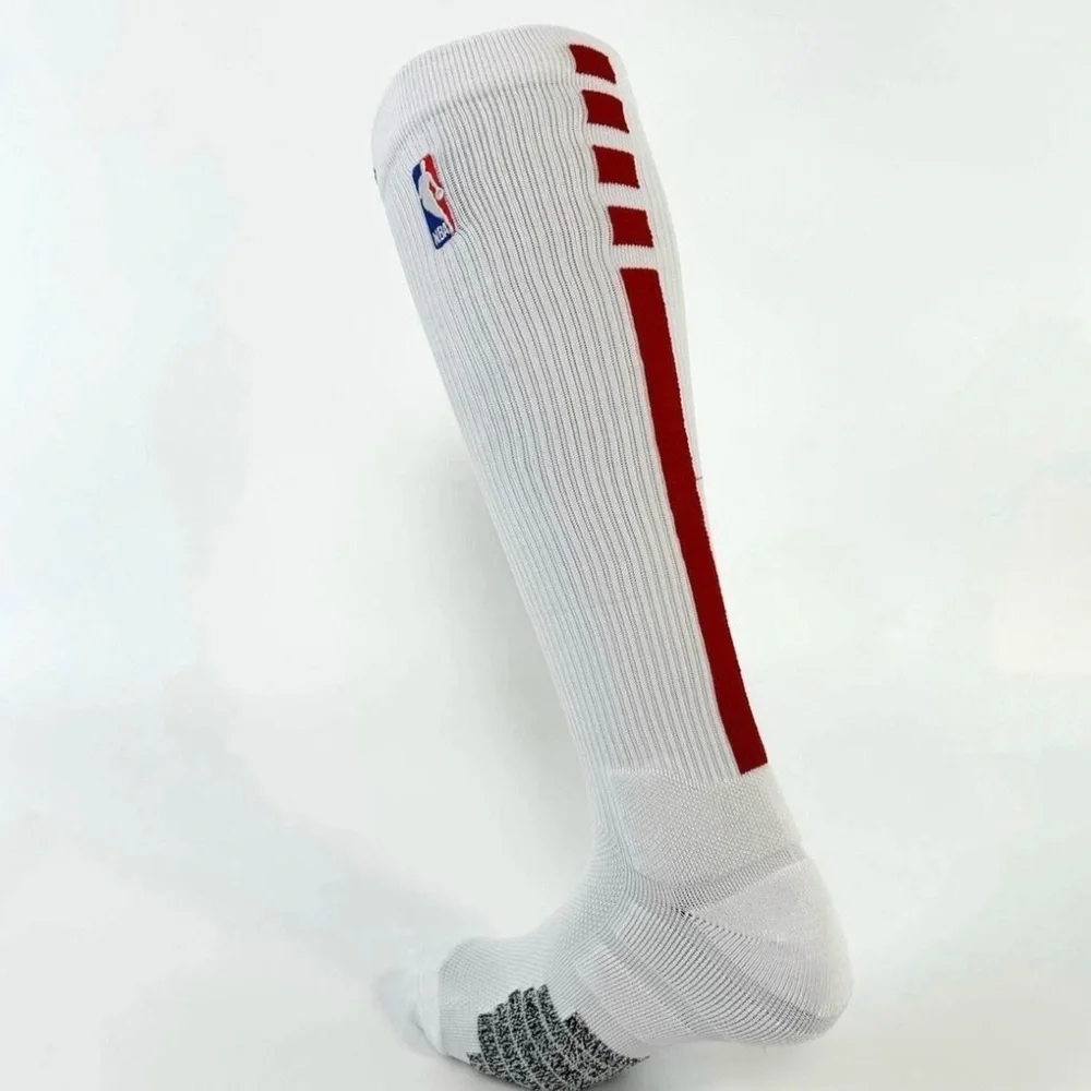 Nike Elite NBA Basketball Over Knee High Socks L choose RED/BLACK/BLUE